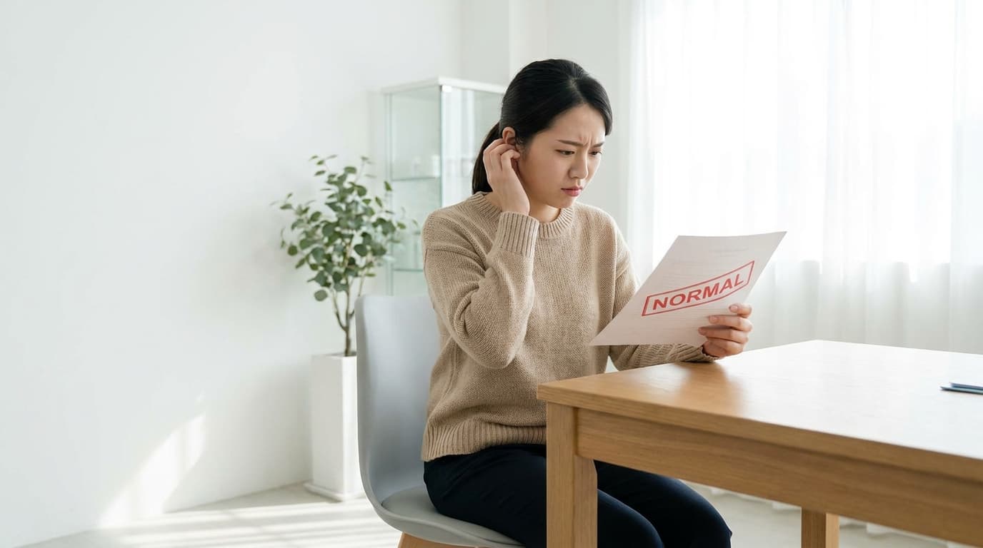 청력검사 정상인데 이명이 들리는 이유, 기계가 못 찾는 '숨은 소음'의 정체 (이명 호전 연구 결과 기반)