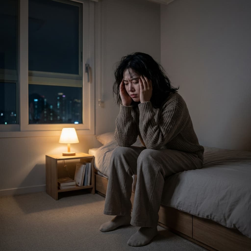 스트레스 받으면 잠을 못 자요, 스트레스를 줄여도 왜 불면증은 해결이 안 될까요?