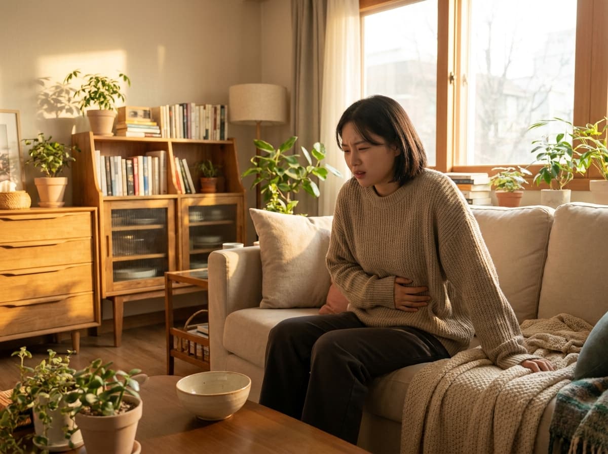 배에 가스가 가득 차서 속이 꾸르륵거려요, 혹시 장이 보내는 위험 신호일까요?