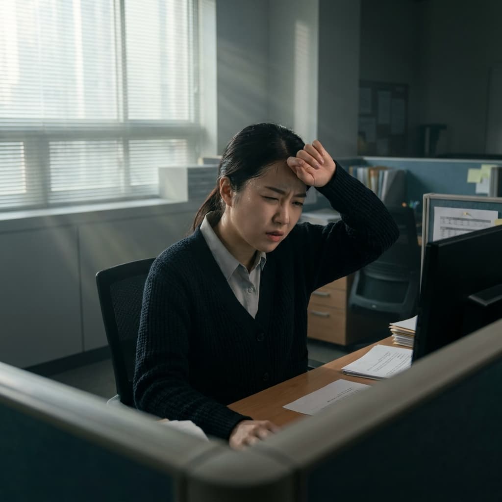 덥지도 않은데 머리랑 얼굴에서만 땀이 나는 이유, 혹시 몸의 경고등이 켜진 걸까요?