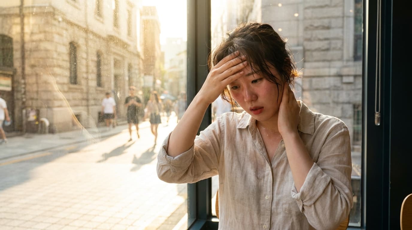 유독 땀이 많이 나요, 단순한 체질일까요? 다한증의 숨겨진 원인과 한방 해결책
