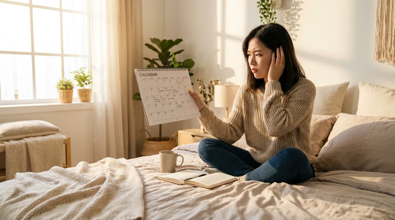 생리 주기가 들쑥날쑥? 몸이 보내는 적신호를 외면하지 마세요.