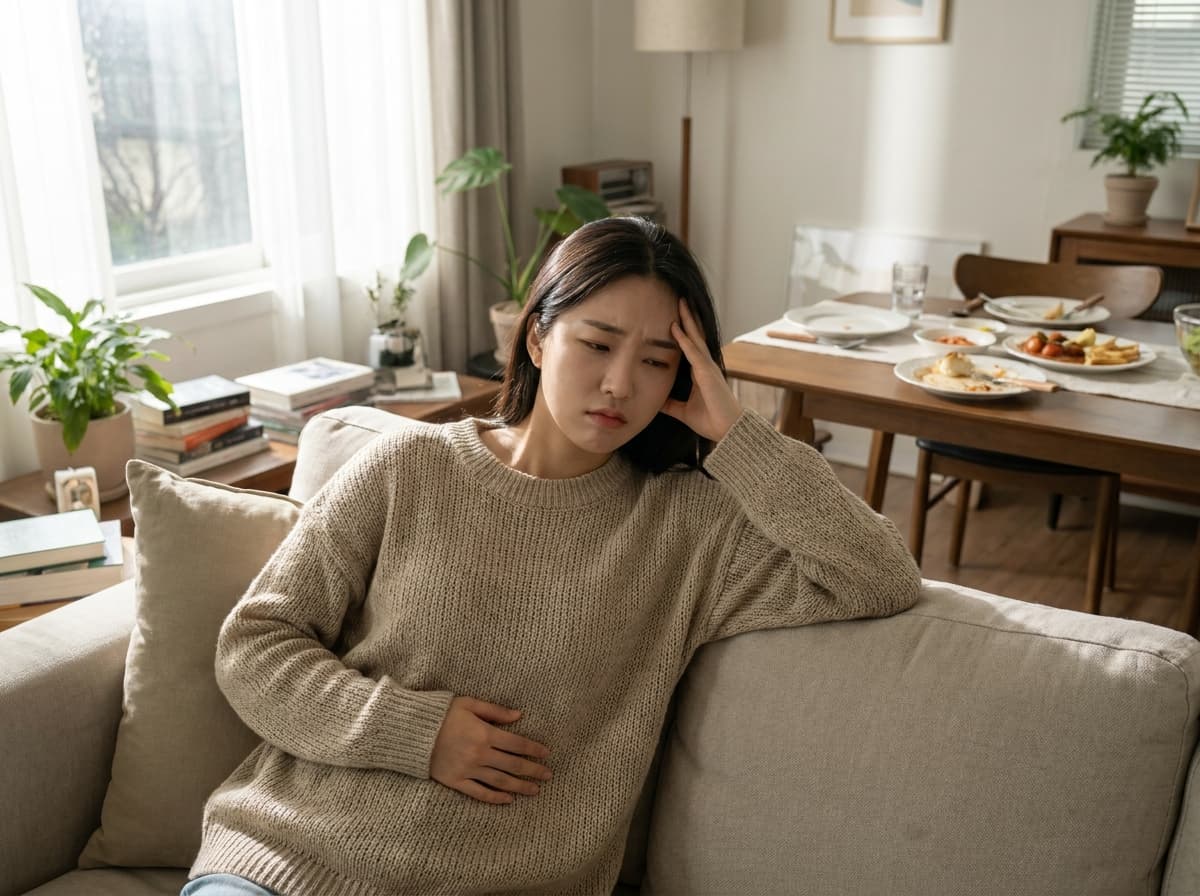 체하면 머리 아픈 이유, 단순 소화불량이 아닙니다