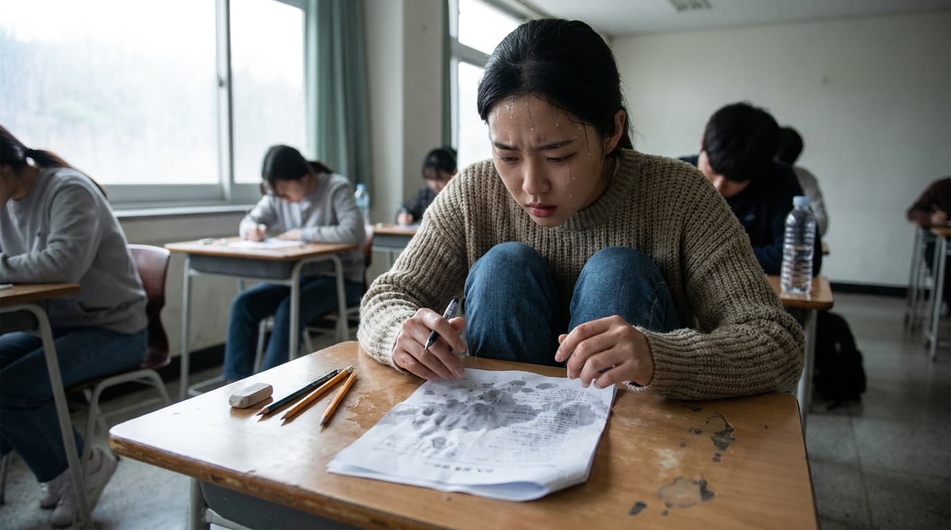 손에 땀이 너무 많이 나요? 시험 볼 때마다 괴로운 긴장성 다한증, 달임채에서 해결책을 찾으세요!