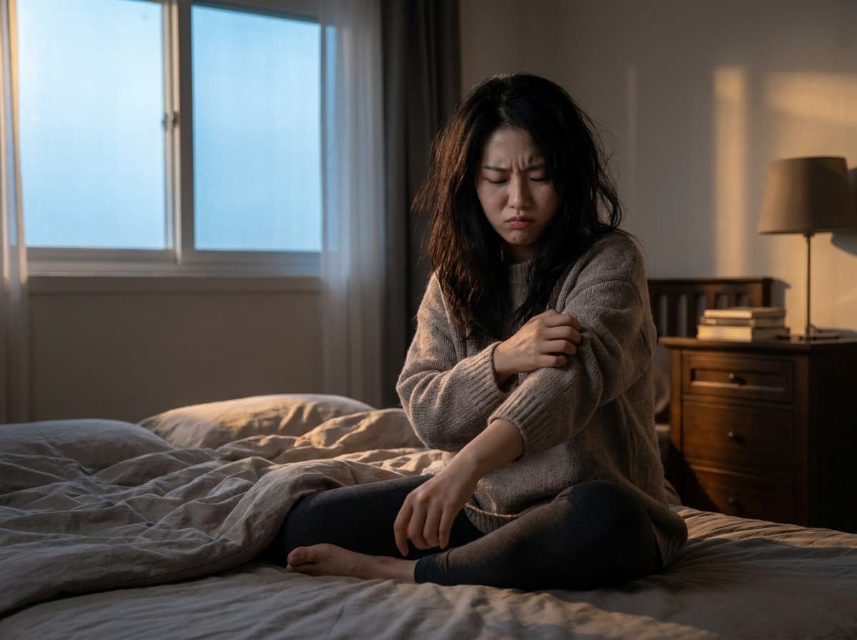 스트레스 받으면 피부가 가려워요? 단순한 문제가 아닙니다: '장-뇌-피부 축'의 경고등일 수 있습니다.