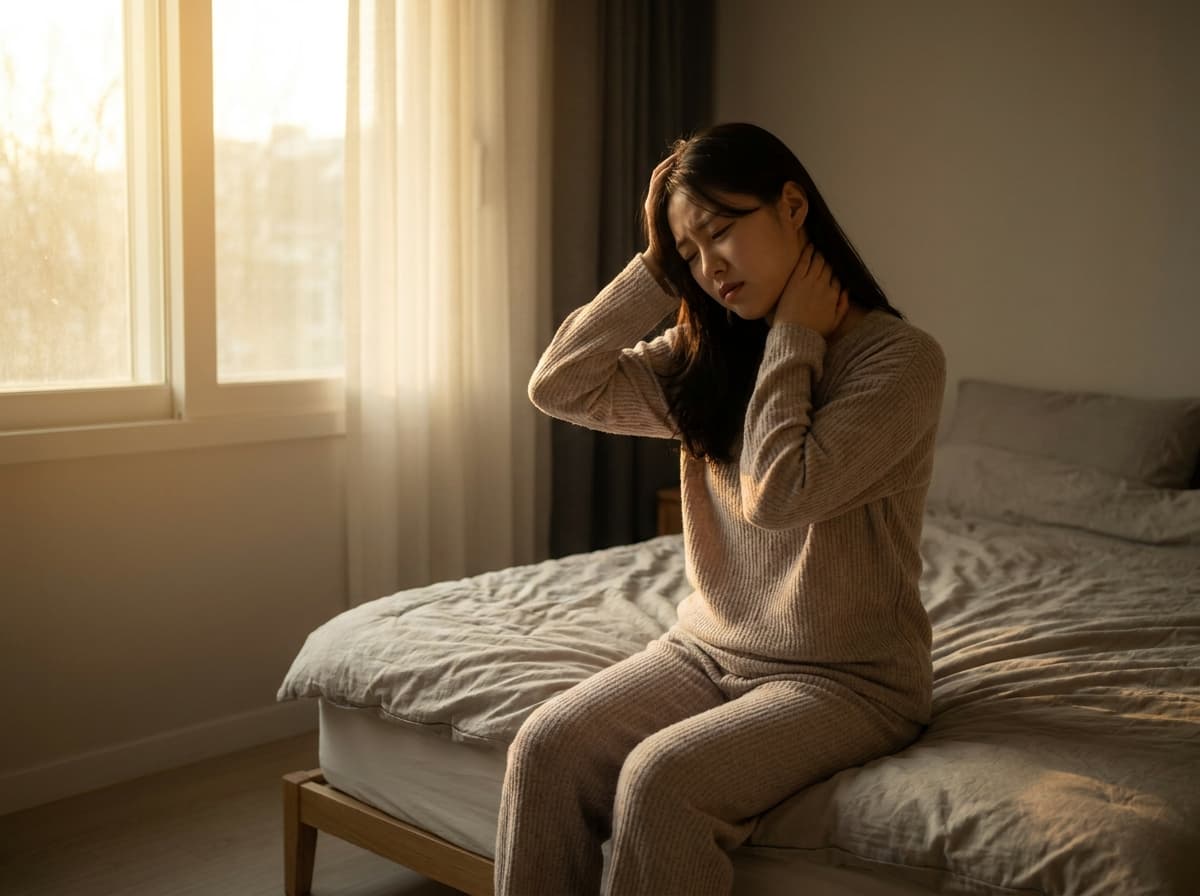 목 때문에 머리 아파요, 혹시 목 디스크 때문은 아닐까요? 한의학적 원인과 해결책