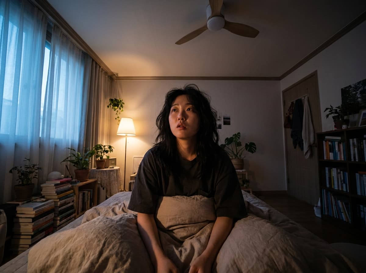 눈은 피곤한데 잠이 안 와요? 자율신경 불균형이 보내는 몸의 신호입니다.