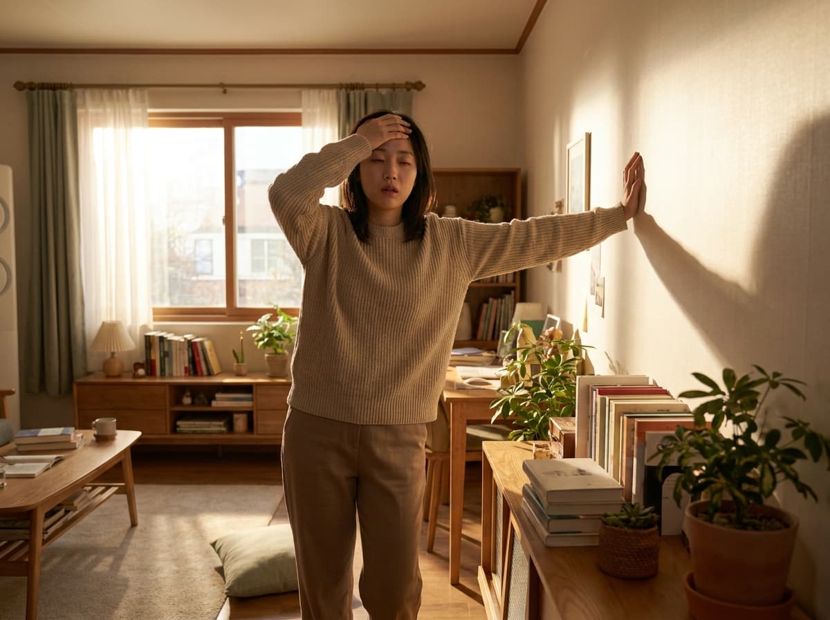 앉았다 일어설 때 앞이 캄캄... 어지럼증의 원인과 자율신경계