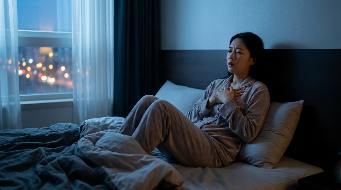 명치 부근이 꽉 막힌 것 같고 숨쉬기 불편해요? 자율신경 불균형, 몸의 경고 신호입니다.
