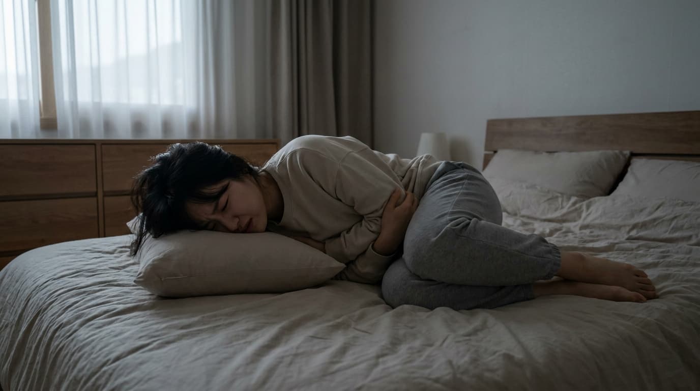 생리통 약을 먹어도 배가 찢어질 듯 아파요, 왜 그럴까요? 송도 생리통 한의원에서 통증의 악순환을 끊는 법