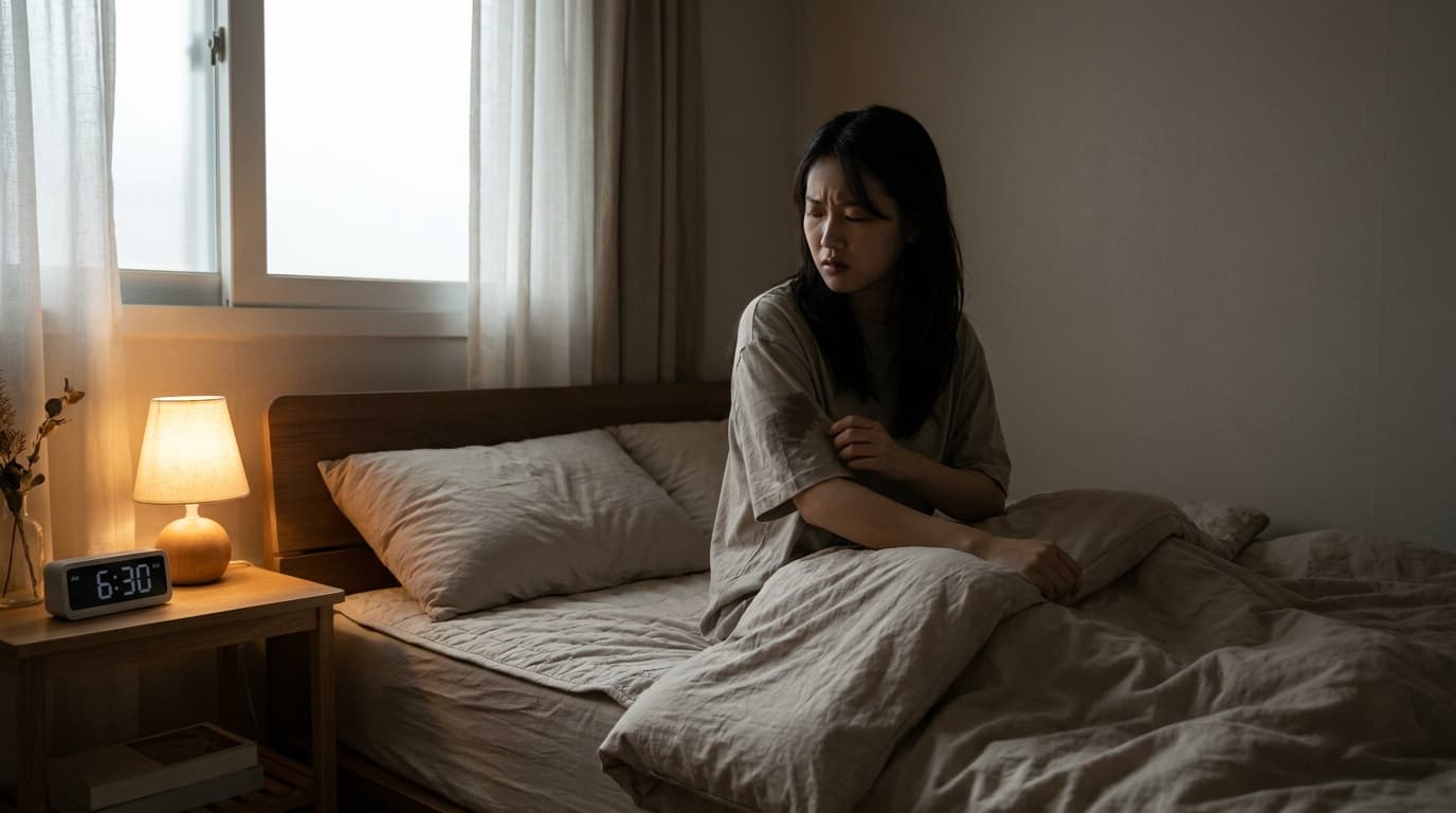밤에 식은땀이 축축하게 나요? 잠 못 들게 하는 식은땀, 왜 생길까요?
