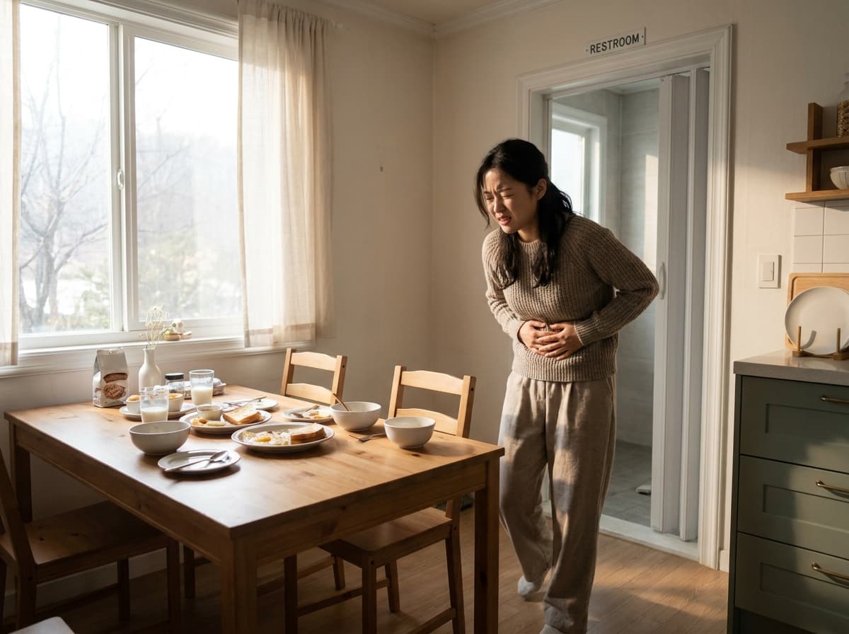 식후 바로 화장실로 달려가는 당신, 이제는 지긋지긋한 불편함에서 벗어날 때입니다