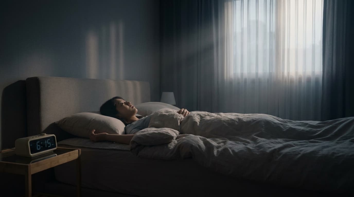 밤새 뒤척이다가 결국 아침이 돼요? 뇌를 쉬게 하는 한방 솔루션
