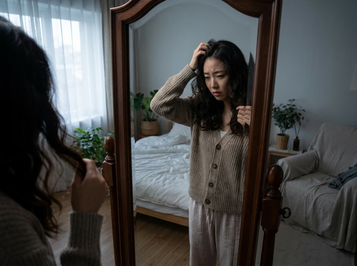 두피가 가렵고 머리카락이 얇아졌어요, 단순한 문제가 아닙니다.