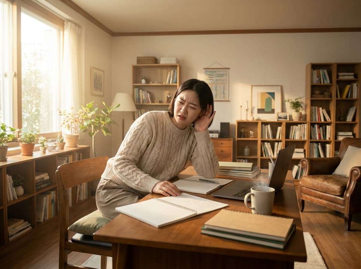 귀에서 삐 소리가 나요, 혹시 나도 자율신경 문제일까요?