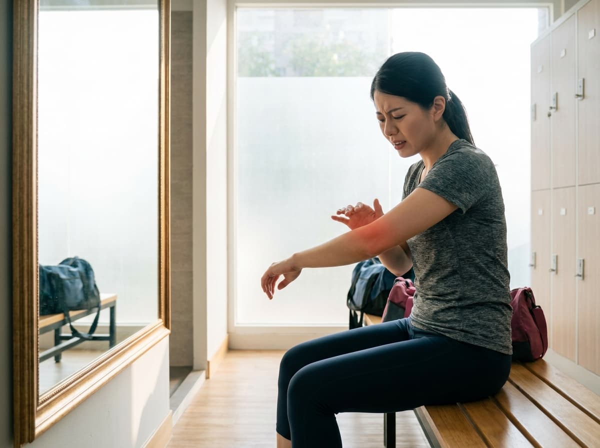 운동하고 땀나면 몸이 따갑고 간지러워요, 콜린성 두드러기, 참지 말고 근본 원인을 찾으세요.