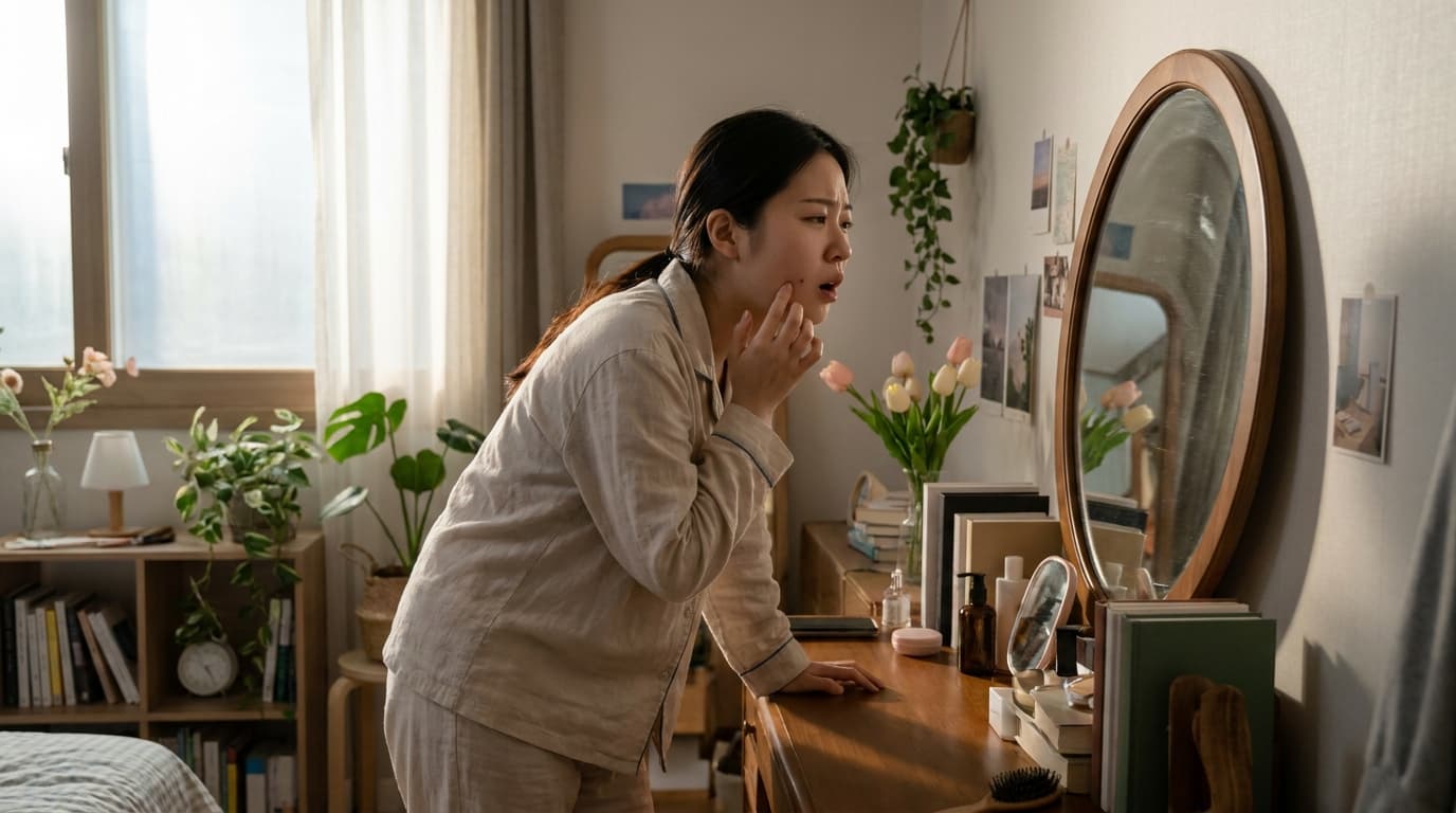 갑자기 심해진 성인 여드름, 단순한 피부 문제가 아닙니다.