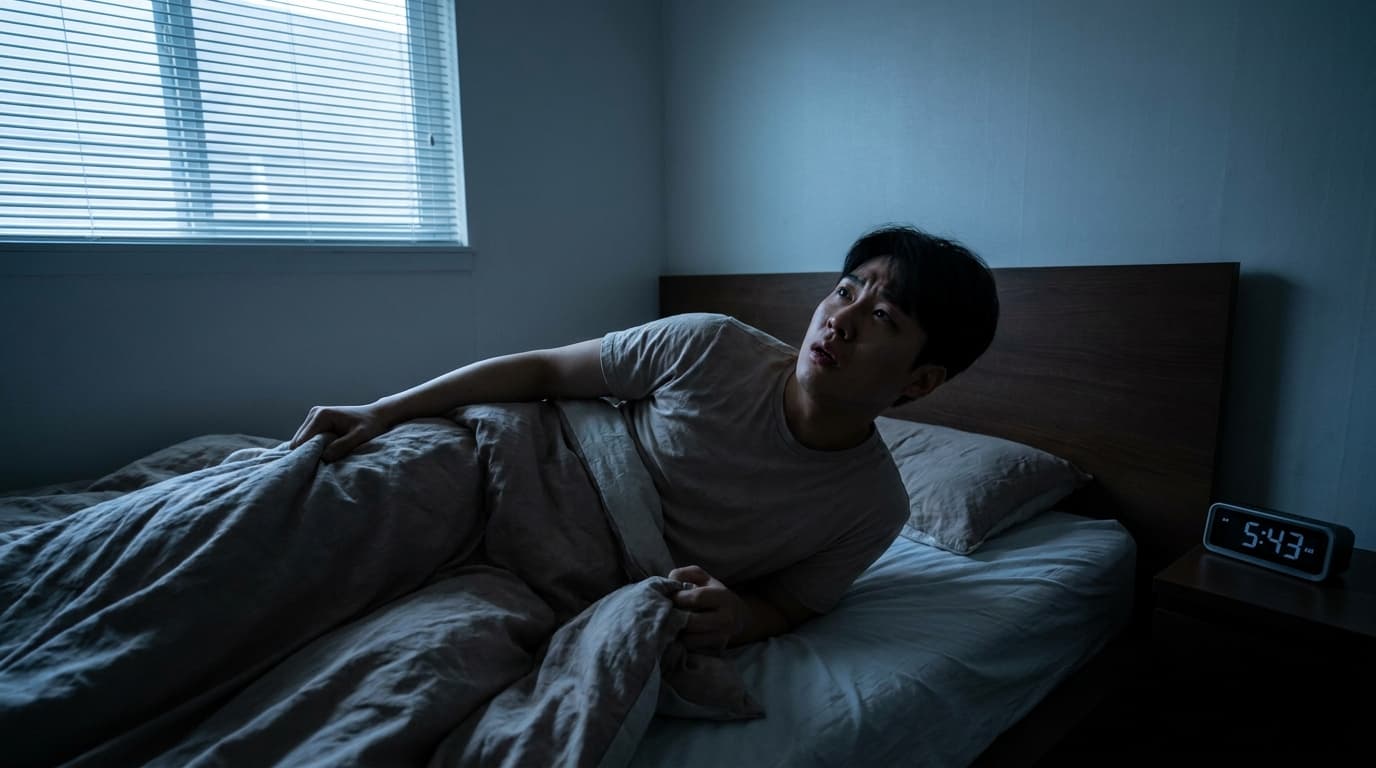 밤에 잠을 못 자요? 낮에 너무 졸려요? 끊어진 수면의 연결고리를 찾아서 원인과 치료법