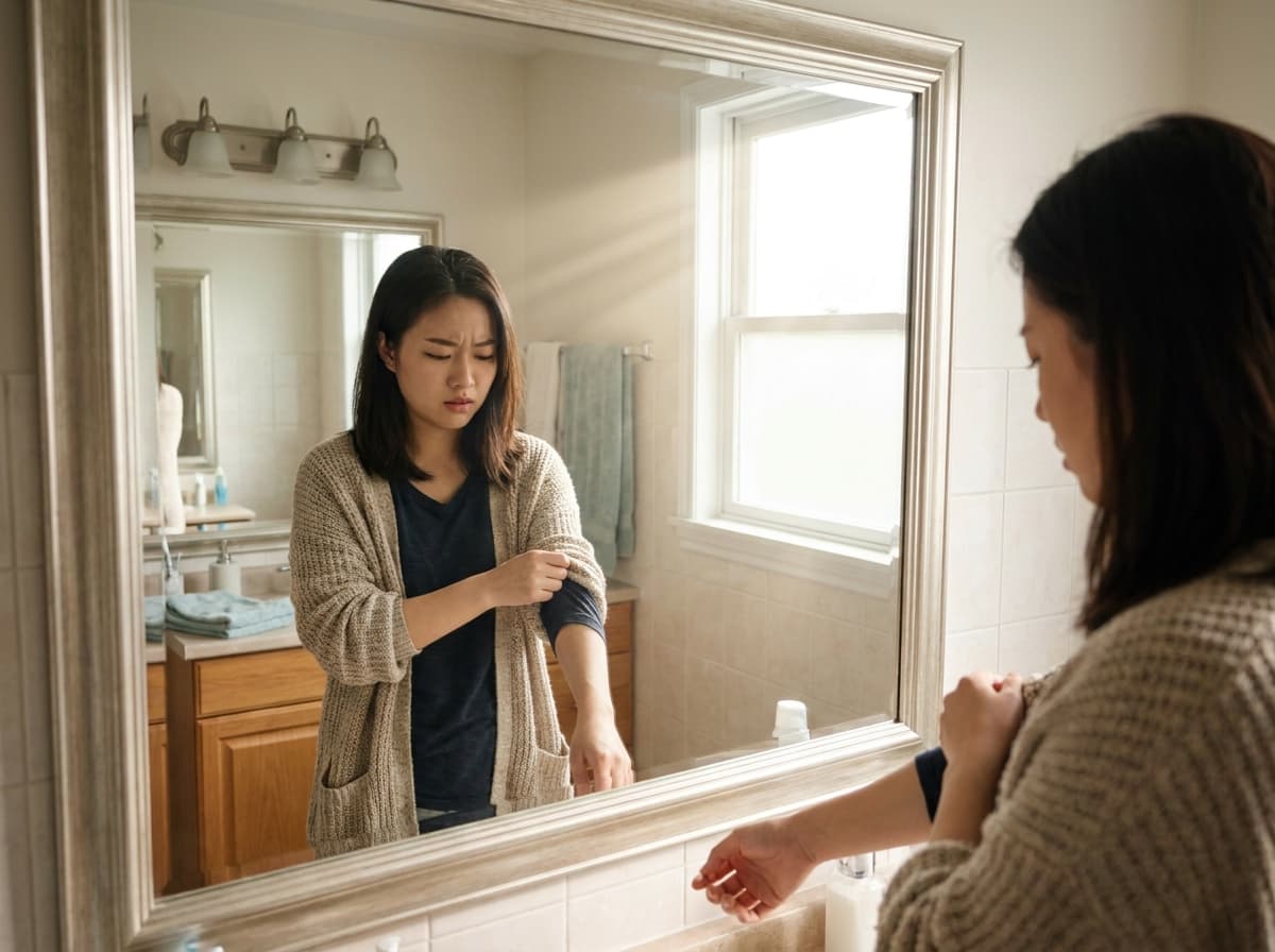 몸에 붉은 반점이 갑자기 생겨요? 긁어도 소용없는 이유와 한방 치료.