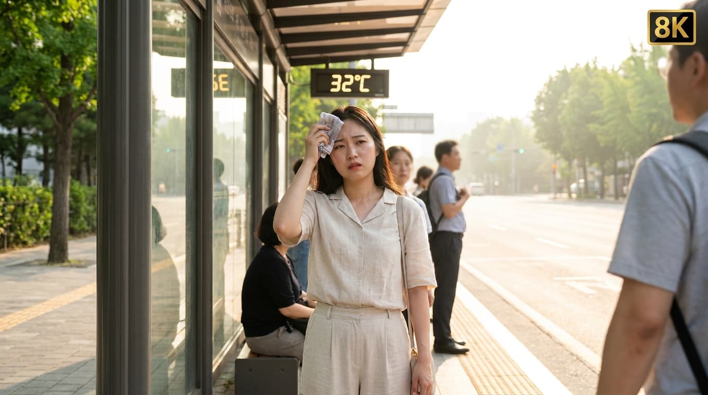땀이 너무 많이 나요. 그냥 체질일까요, 다한증일까요?