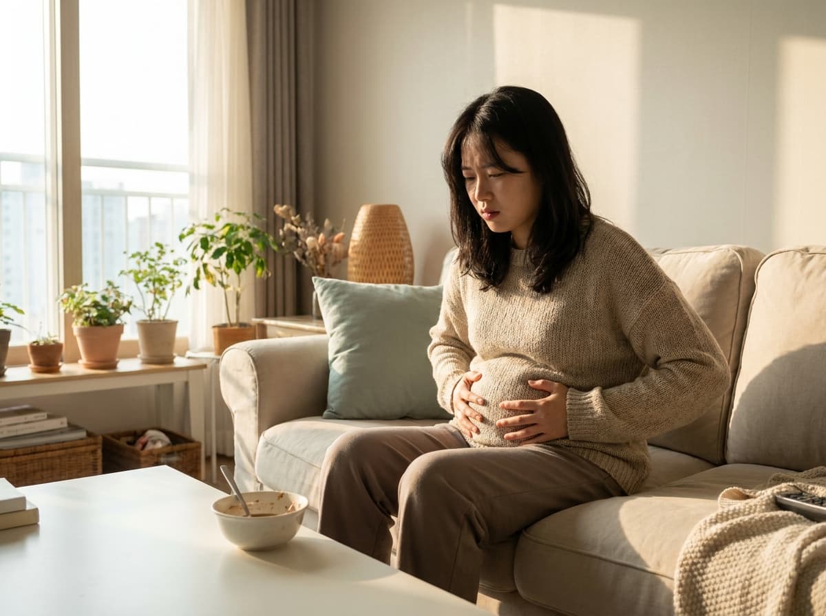 조금만 먹어도 배가 터질 것처럼 빵빵해요, 혹시 내장 속 노폐물 때문일까요?