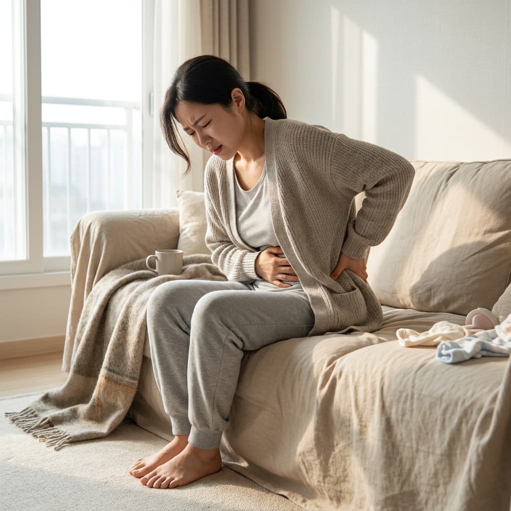 출산 후 골반 허리 통증, 참고만 계신가요? 몸의 신호를 들어야 할 때입니다.