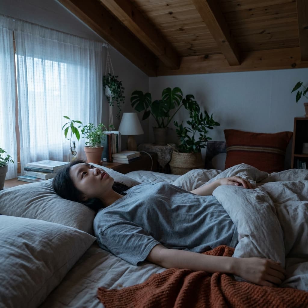 자고 일어나도 개운하지가 않고 피곤해요: 단순한 피로가 아닌 '수면 조절 시스템'의 문제일 수 있습니다.