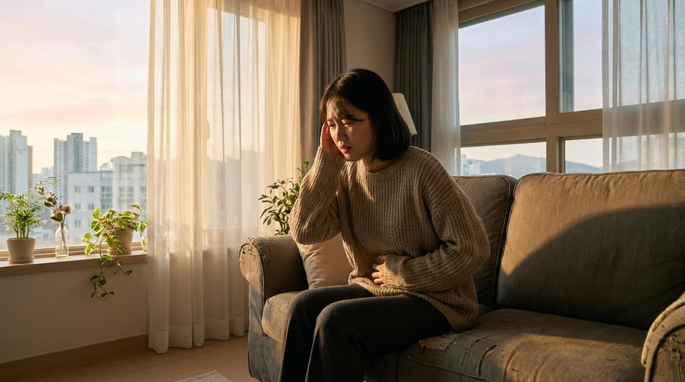 하루 종일 트림이 계속 나와요, 혹시 '담적' 때문일까요?