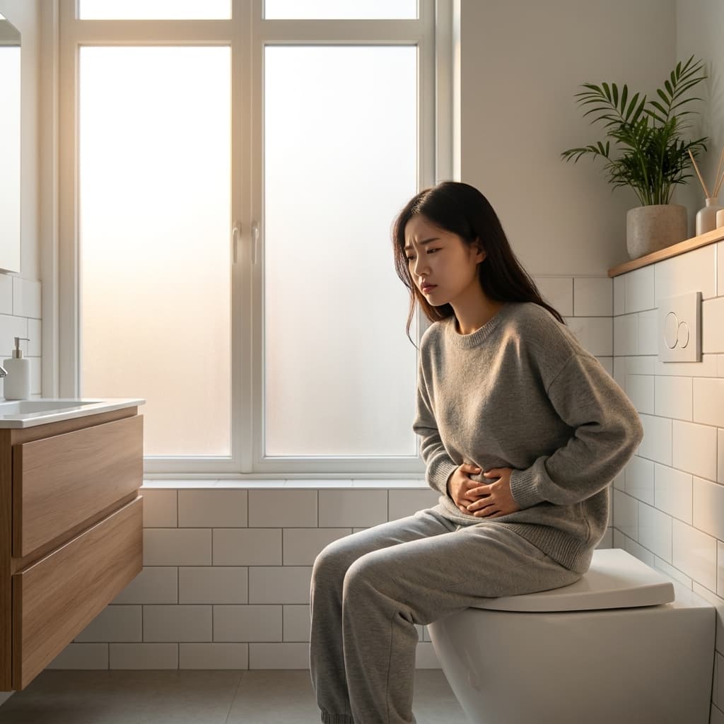 화장실을 다녀와도 시원하지가 않아요, 왜 자꾸 찝찝할까요?