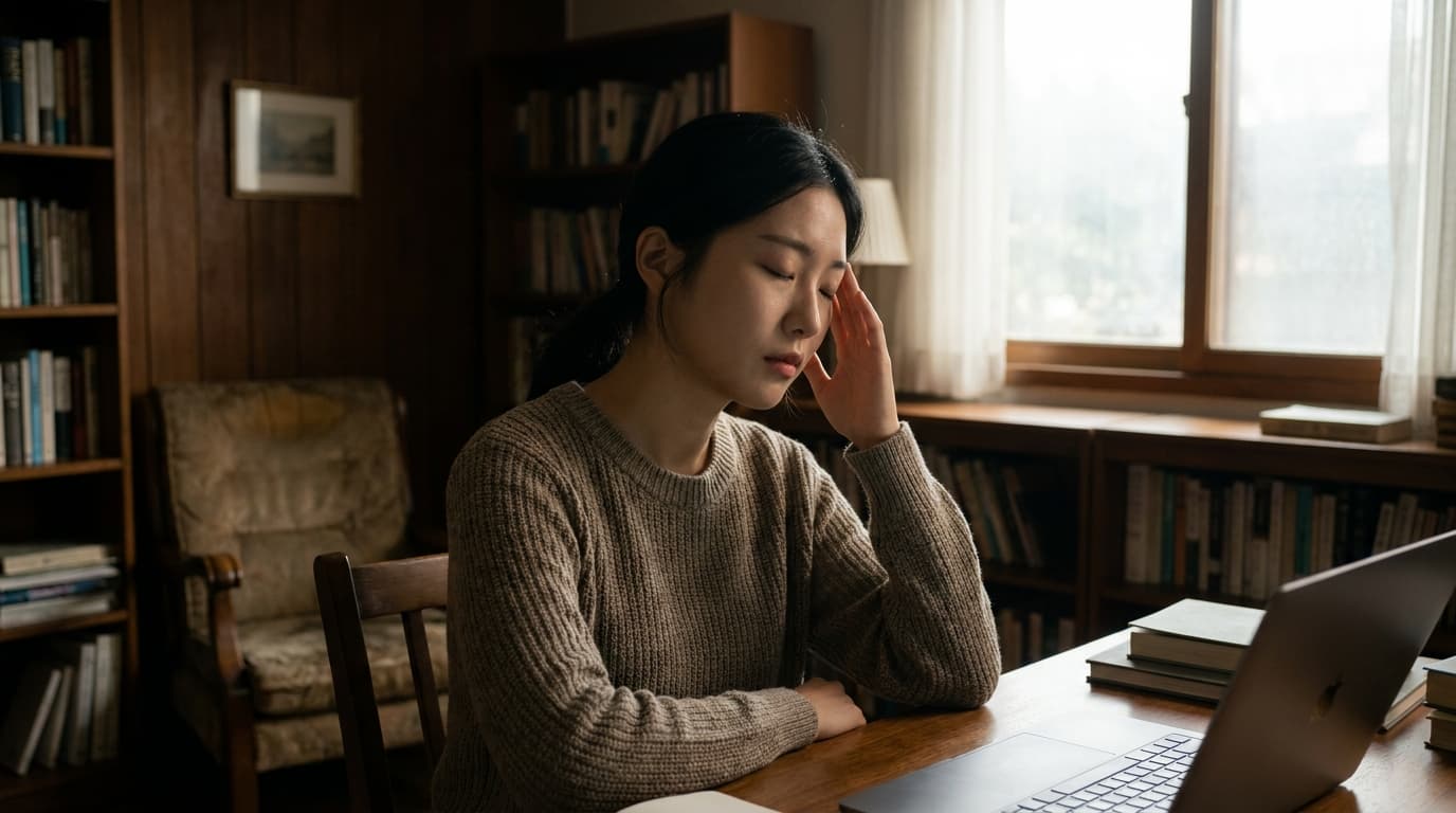 눈 주변까지 빠질 것처럼 아파요, 뇌가 보내는 과부하 신호일 수 있습니다.