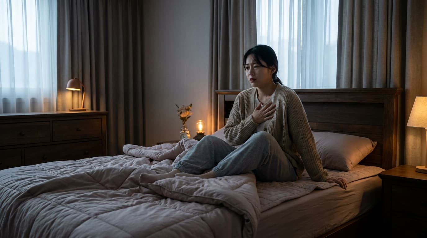 가슴이 답답하고 불안해요, 혹시 자율신경 때문일까요?