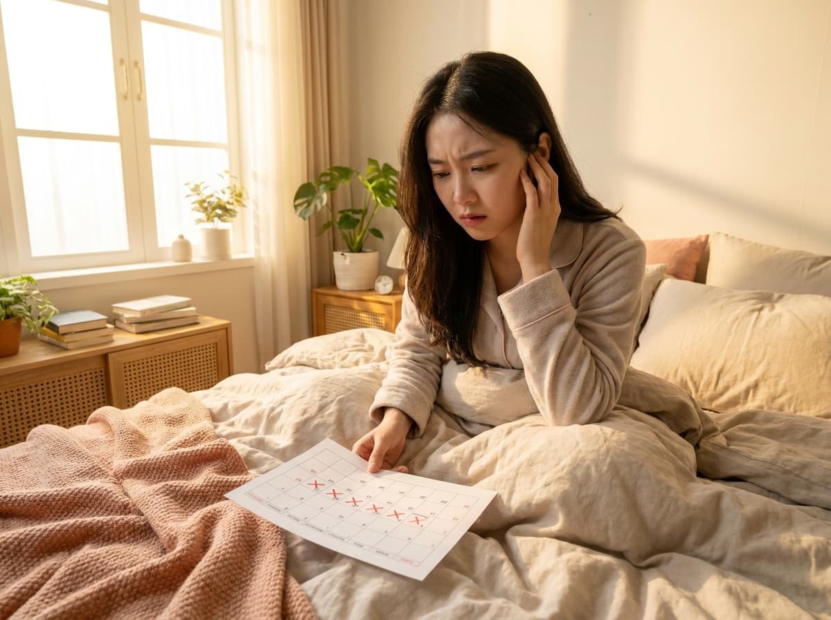 다이어트 하고 생리가 안 나와요, 몸이 보내는 적신호입니다