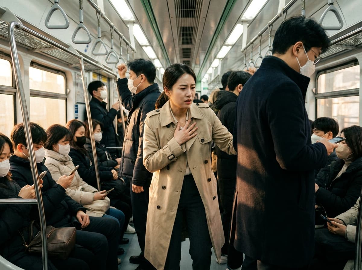 지하철만 타면 갑자기 숨이 안 쉬어져요: 내 몸의 경고등, 공황장애 증상과 한방 치료 해법