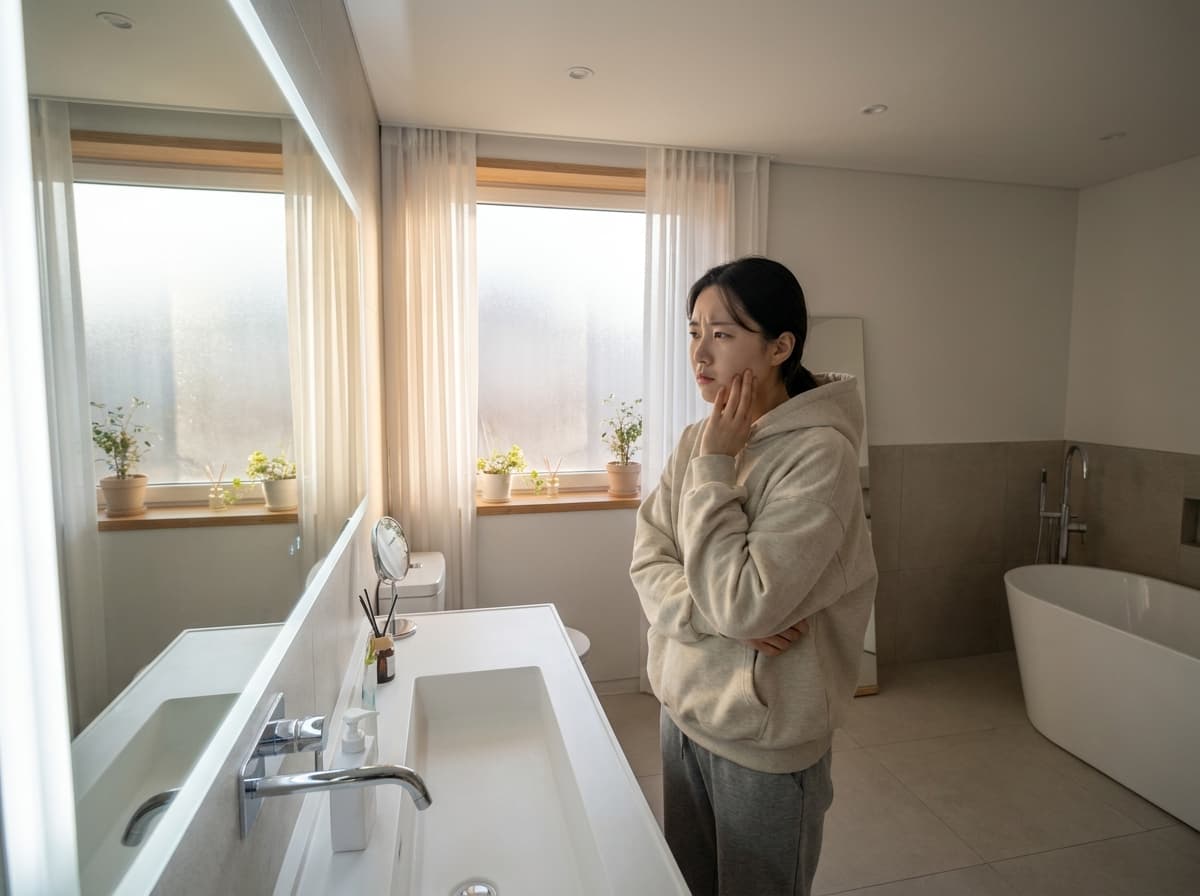 생리 때마다 턱 여드름이 심해져요? 원인을 알면 개선됩니다.