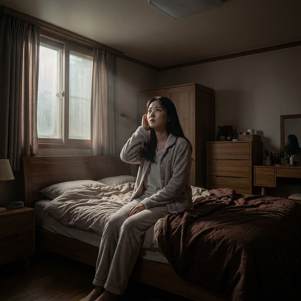 귀에서 물 흐르는 소리가 나요, 혹시 이명일까요?