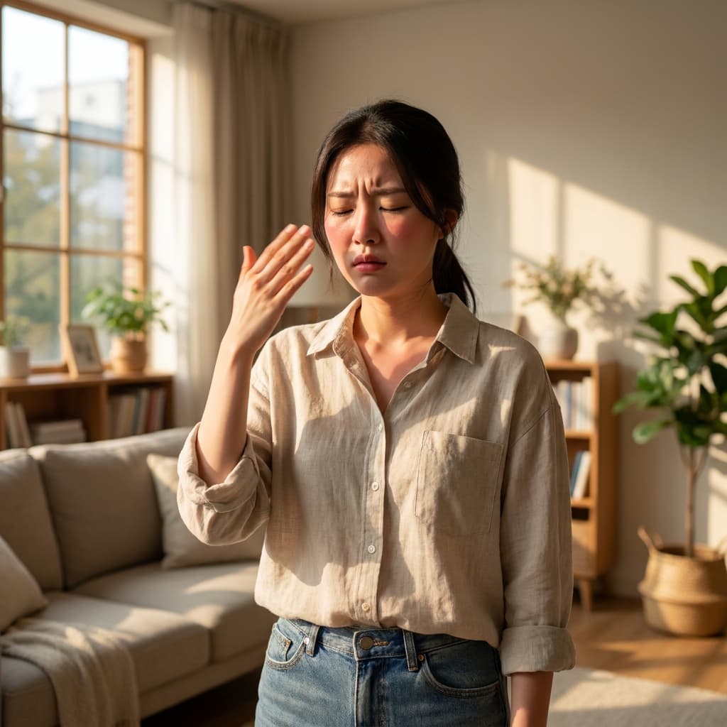 얼굴이 갑자기 화끈거려요? 갱년기 홍조, 일반 홍조와 다른 진짜 원인