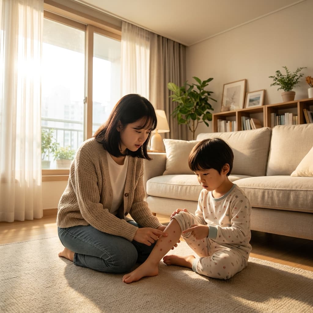 아이 다리에 빨간 반점이 생겼어요: 혹시 자반증일까요? 놓치지 말아야 할 한방 접근법