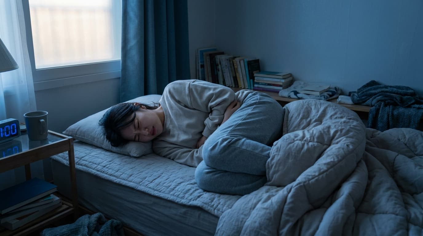 생리할 때 배가 쥐어짜듯 아파요, 참지 마세요! 몸이 보내는 적신호입니다.