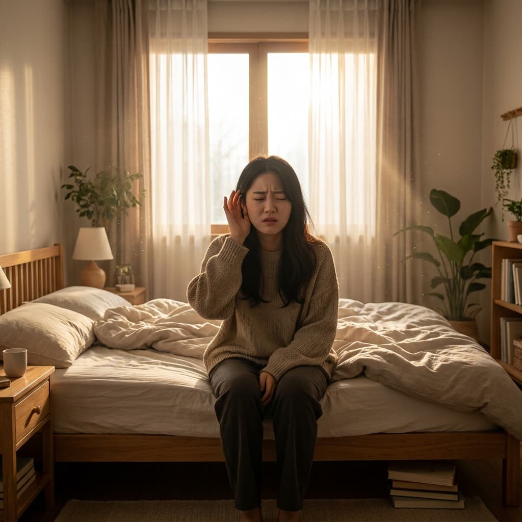 귀에서 매미 소리가 나요? 멈추지 않는 소리, 자율신경의 경고일 수 있습니다.