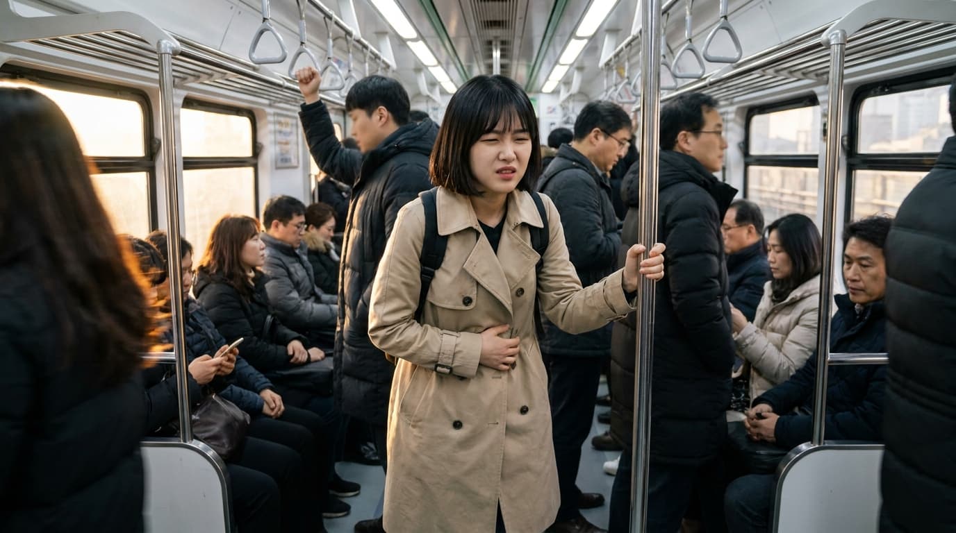 출근길만 되면 배가 아프고 설사해요, 혹시 과민성대장증후군일까요?