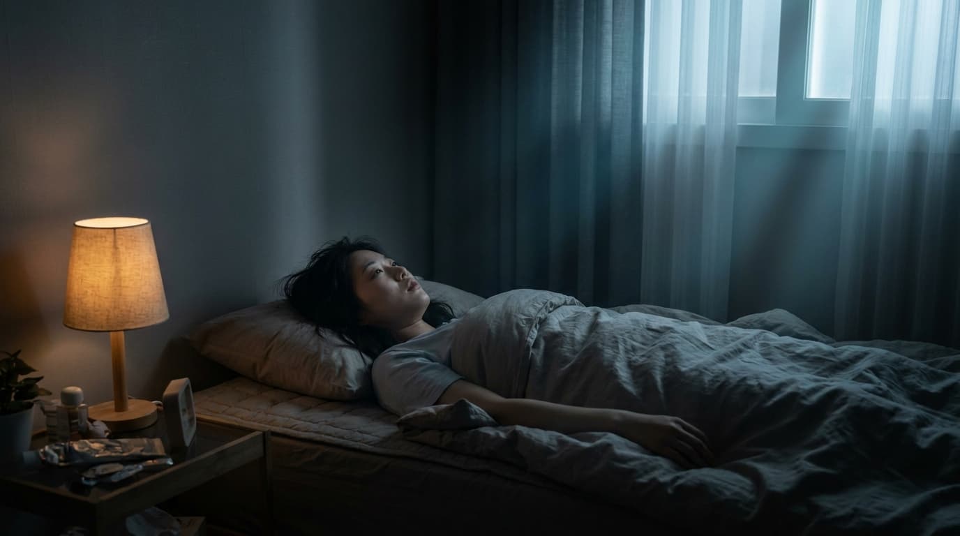 누우면 잡생각 때문에 잠을 설쳐요: 혹시 뇌가 '과부하' 상태인가요?