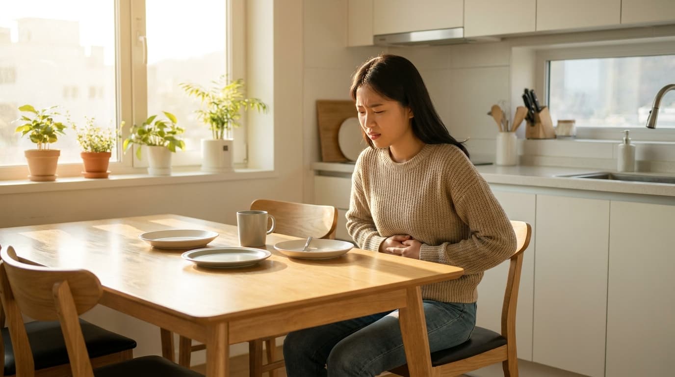 밥만 먹으면 배가 더부룩하고 부풀어 올라요? 답답함이 사라지는 한방 해답