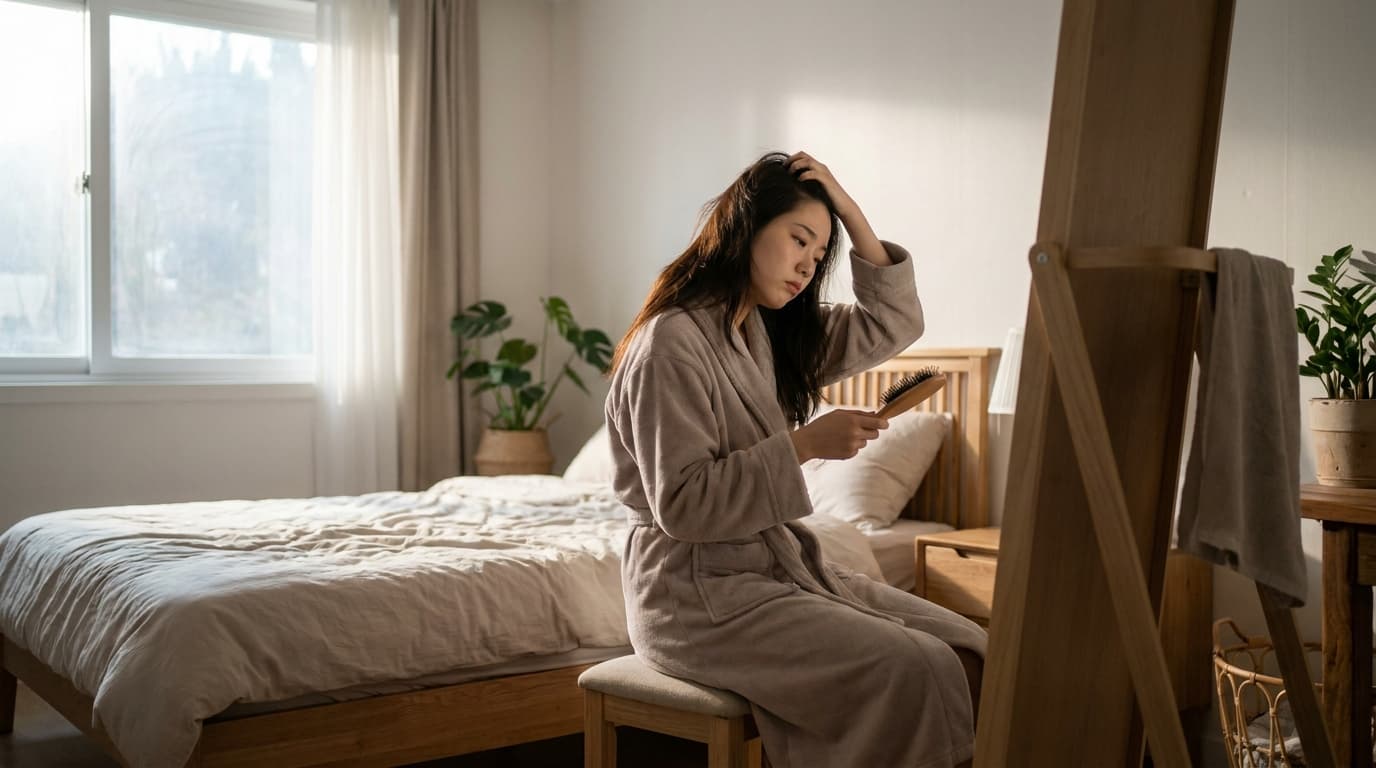 머리카락이 너무 많이 빠져요: 계절 탓일까요, 탈모 증상일까요? 진짜 원인과 해결책