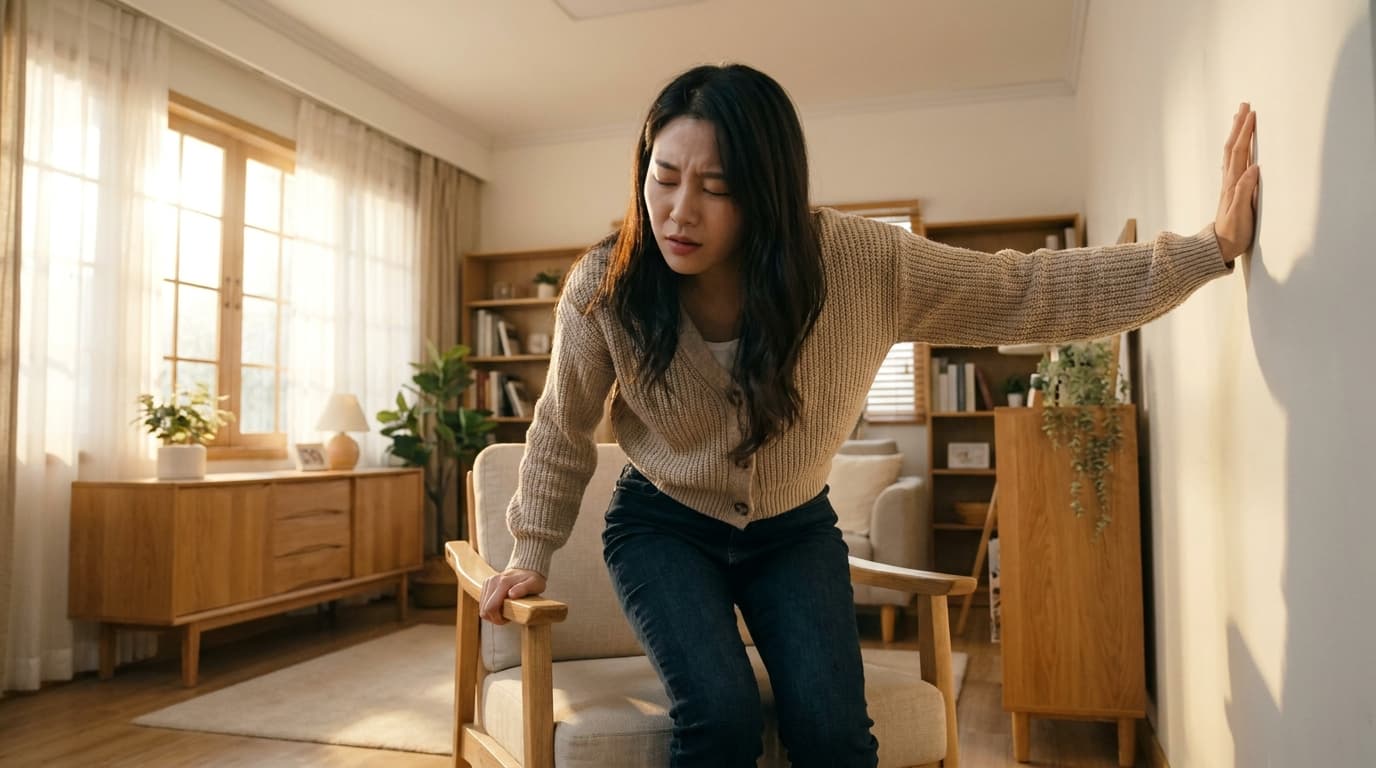 앉았다 일어설 때 머리가 어지러워요, 혹시 큰 병은 아닐까요?