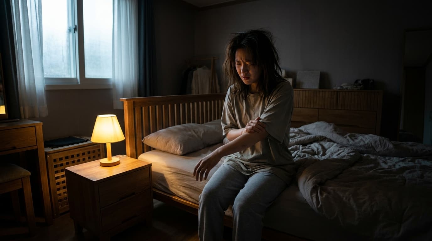 피부가 너무 간지럽고 진물이 나요, 밤새 긁적이는 고통, 해결할 수 있습니다.