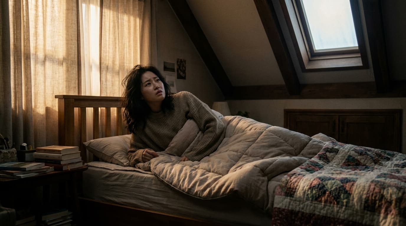 자려고 누우면 생각이 너무 많아져요, 혹시 뇌가 쉬지 못하는 걸까요?