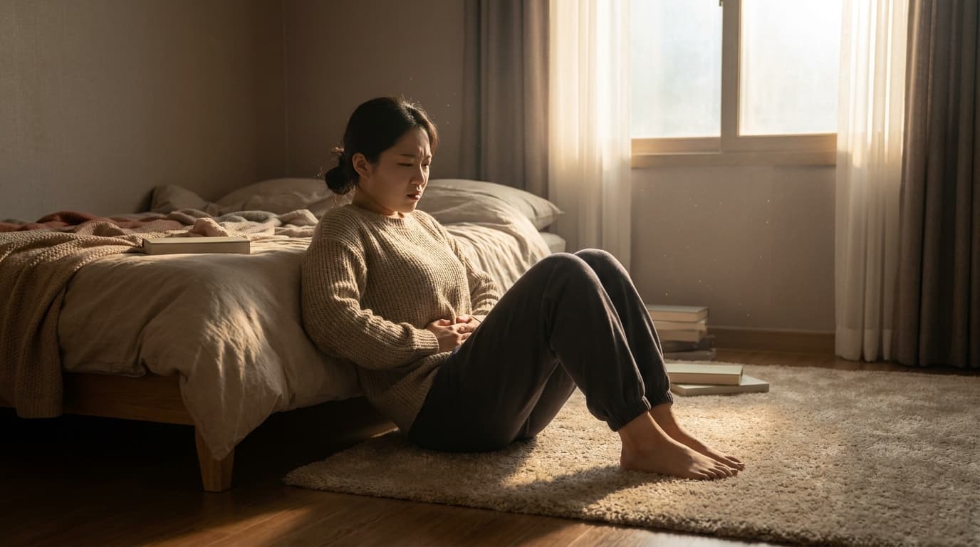 생리 아닌데 골반이 쑤실 때, 혹시 자궁내막증 신호는 아닐까요?