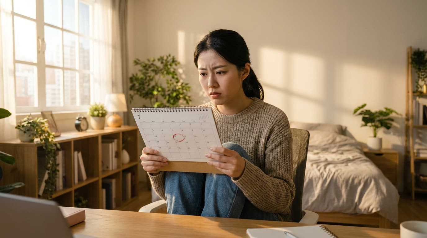 생리가 안 나와요? 예상치 못한 생리불순, 몸의 어떤 신호일까요?