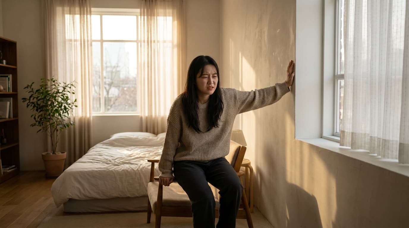 고개 돌릴 때 핑 도는 증상, 단순한 빈혈이 아닐 수 있습니다.