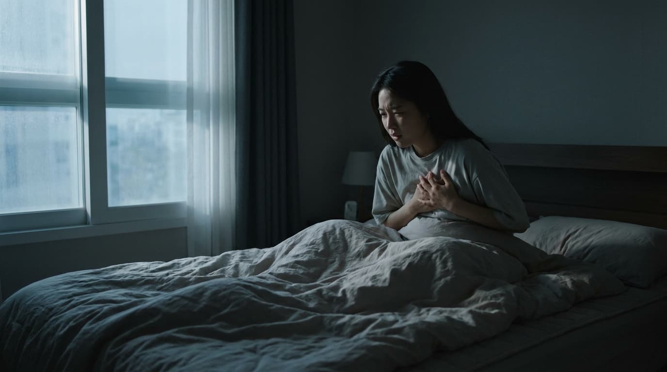 躺下睡觉时喉咙泛酸,胃部堵闷,这会不会是自律神经发出的警报?